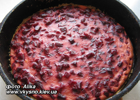 Свекольный пирог "Рубиновая нежность"