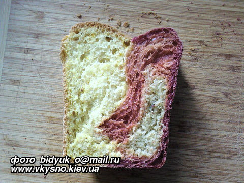 Трехцветный хлеб