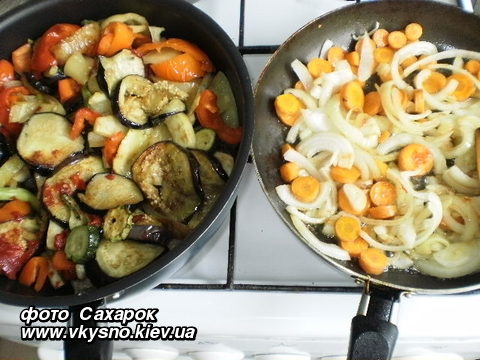 Салат из овощей и баклажанов на зиму
