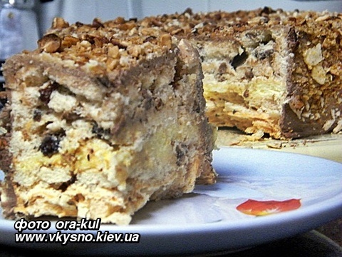 рецепт торта киевского по госту
