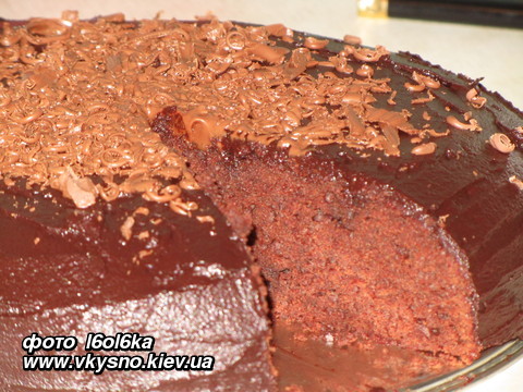Шоколаднейший пирожок с ганашем