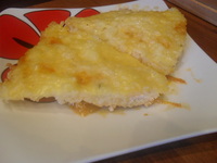 рецепт Соте из курицы с рисом под сырной корочкой