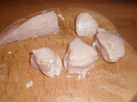 Мини-шашлычки из курицы
