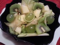 рецепт Зеленый фруктовый салат