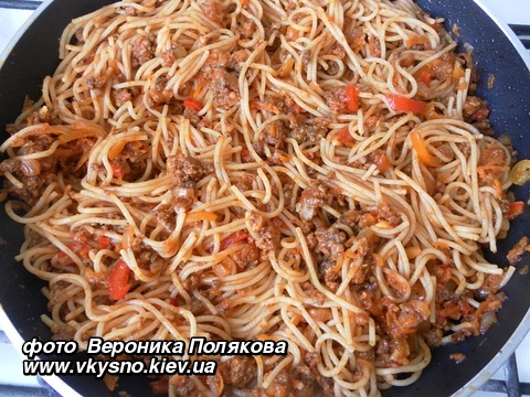 Спагетти по-деревенски