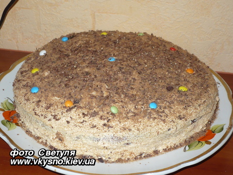 Торт "Пражский" (рецепт Юлии)