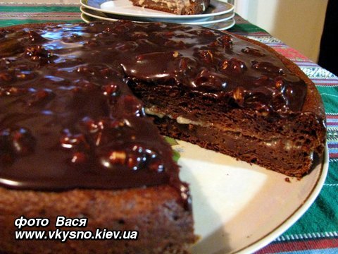 Торт  "Арап Петра Великого"