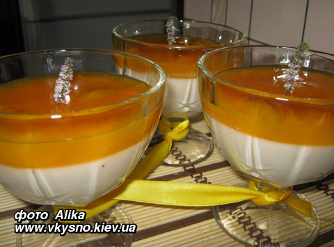 Десерт йогуртовый "Абрикосовая нежность"