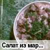 Салат из маринованных баклажанов