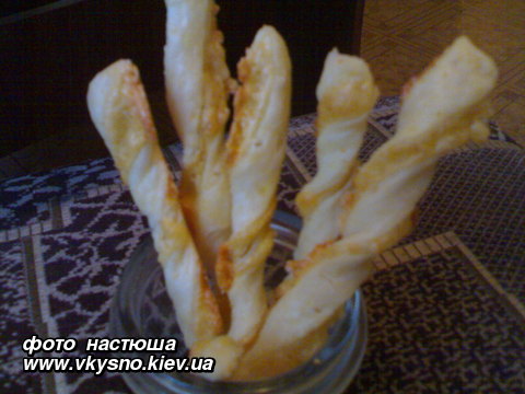 Сырные палочки (рецепт Настюши)