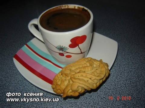 Мятное печенье к кофе