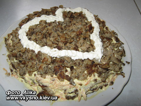 Печеночный торт (рецепт Тасиной мамы )