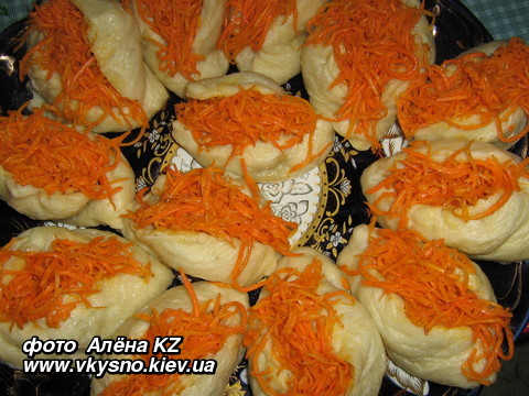 «Пигоди» (пирожки на пару), пошаговый рецепт на ккал, фото, ингредиенты - Ольга