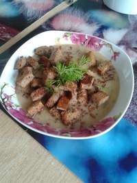 рецепт Суп-пюре из капусты кольраби