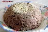 рецепт Шоколадный рисовый пудинг