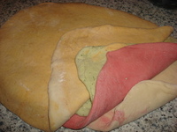Хлеб "Разноцветное утро"