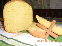 Шафрановый хлеб с корицей