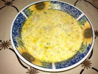 рецепт Суп из пельменей сливочный
