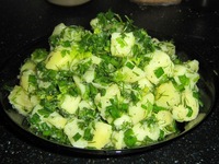 Картофельный салат "Летний"