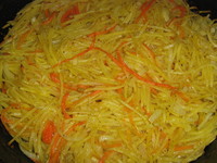 рецепт Картофельно-морковная запеканка