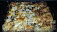рецепт Мясо под  ананасной шубой