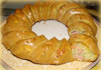 Пирог "Конопатый", сырный