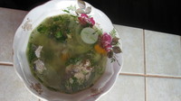 рецепт Рыбный суп со скумбрией