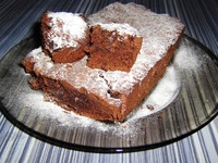 Шоколадный пирог "Брауни" (рецепт Катрин 1)