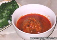 рецепт Тефтели в томатном соусе