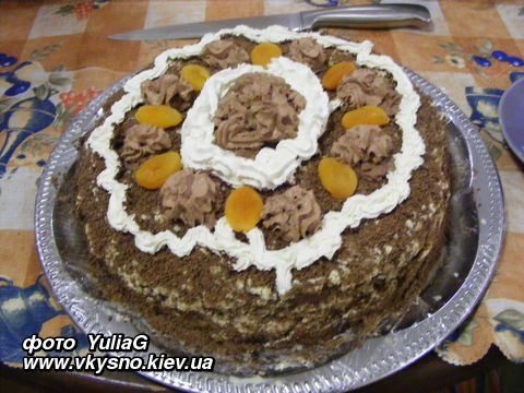 Торт "Праздничный" (рецепт ora-kul)